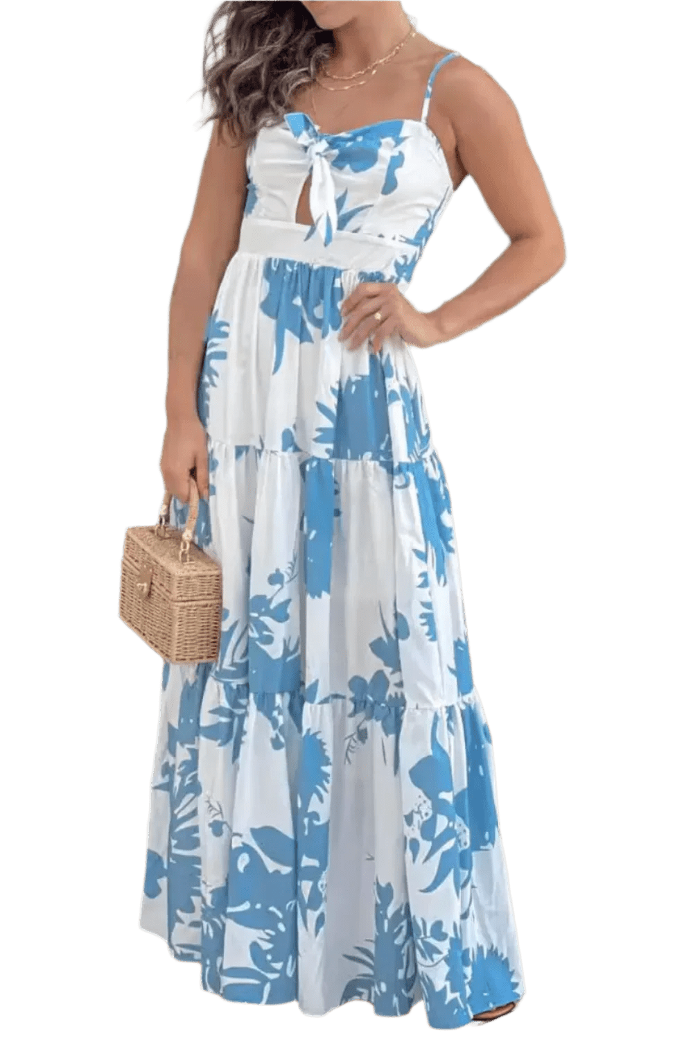 Sweetheart Neck Maxi Dress - Summer Chic - Image 4