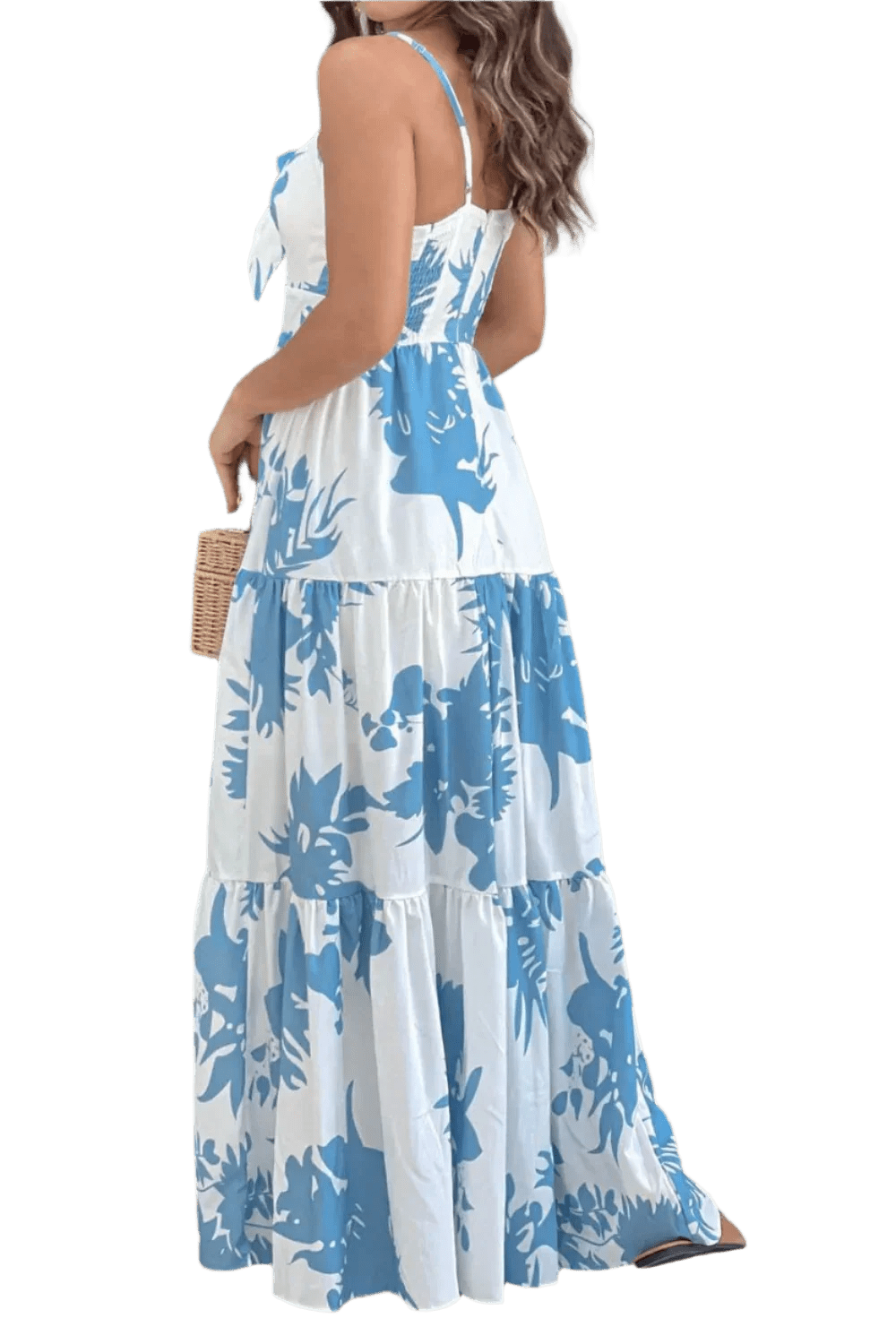Sweetheart Neck Maxi Dress - Summer Chic - Image 2