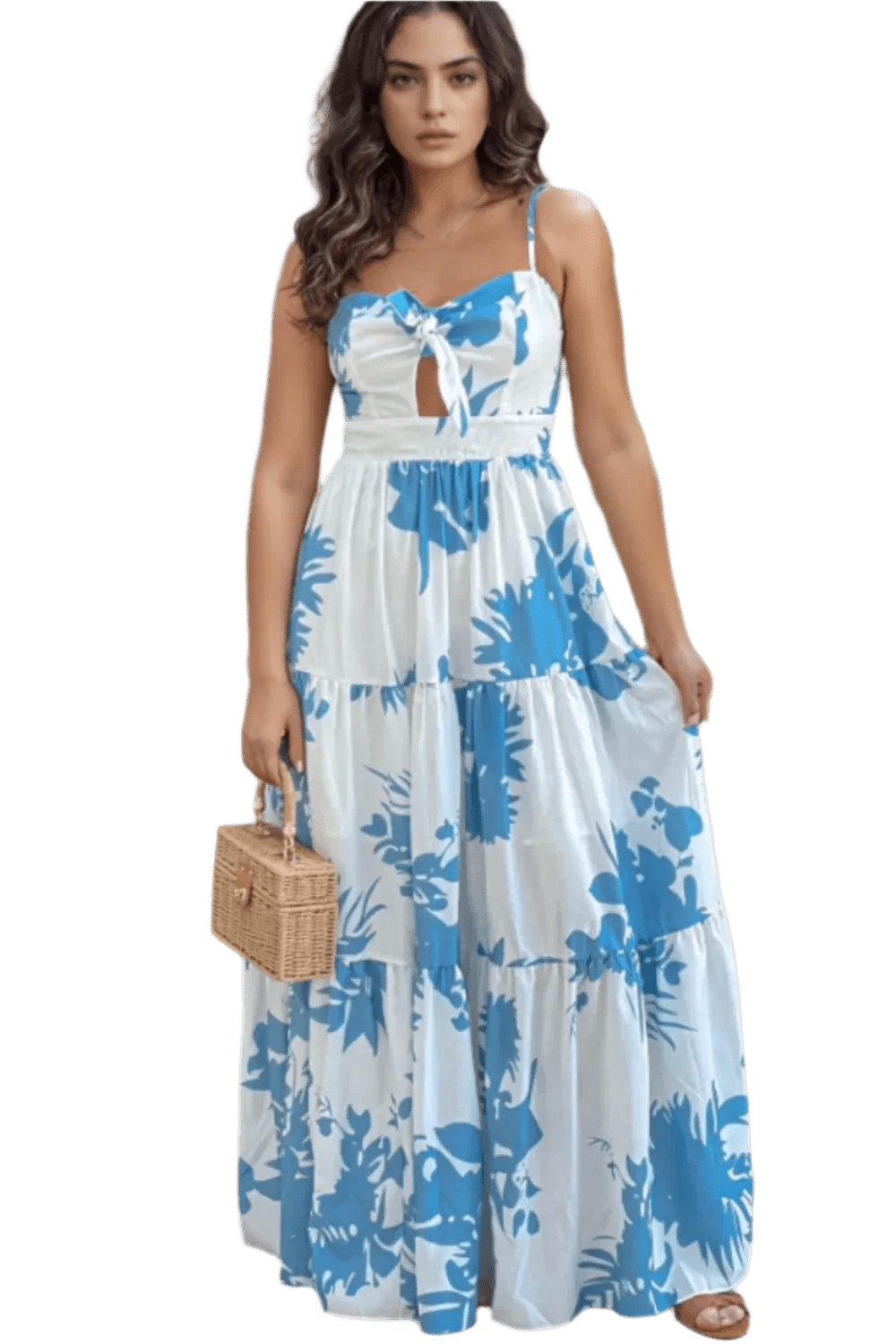 Sweetheart Neck Maxi Dress - Summer Chic - Image 5